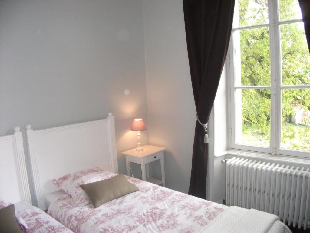 Chateau De Belle-Vue Bed & Breakfast Sainte-Cécile Oda fotoğraf